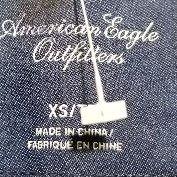 American Eagle XS  Navy Blue Blazer Ladies Jacket/Coat - Picture 5 of 11